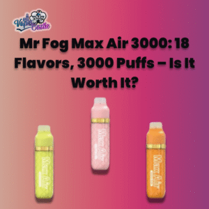 Mr Fog Max Air 3000 disposable vape