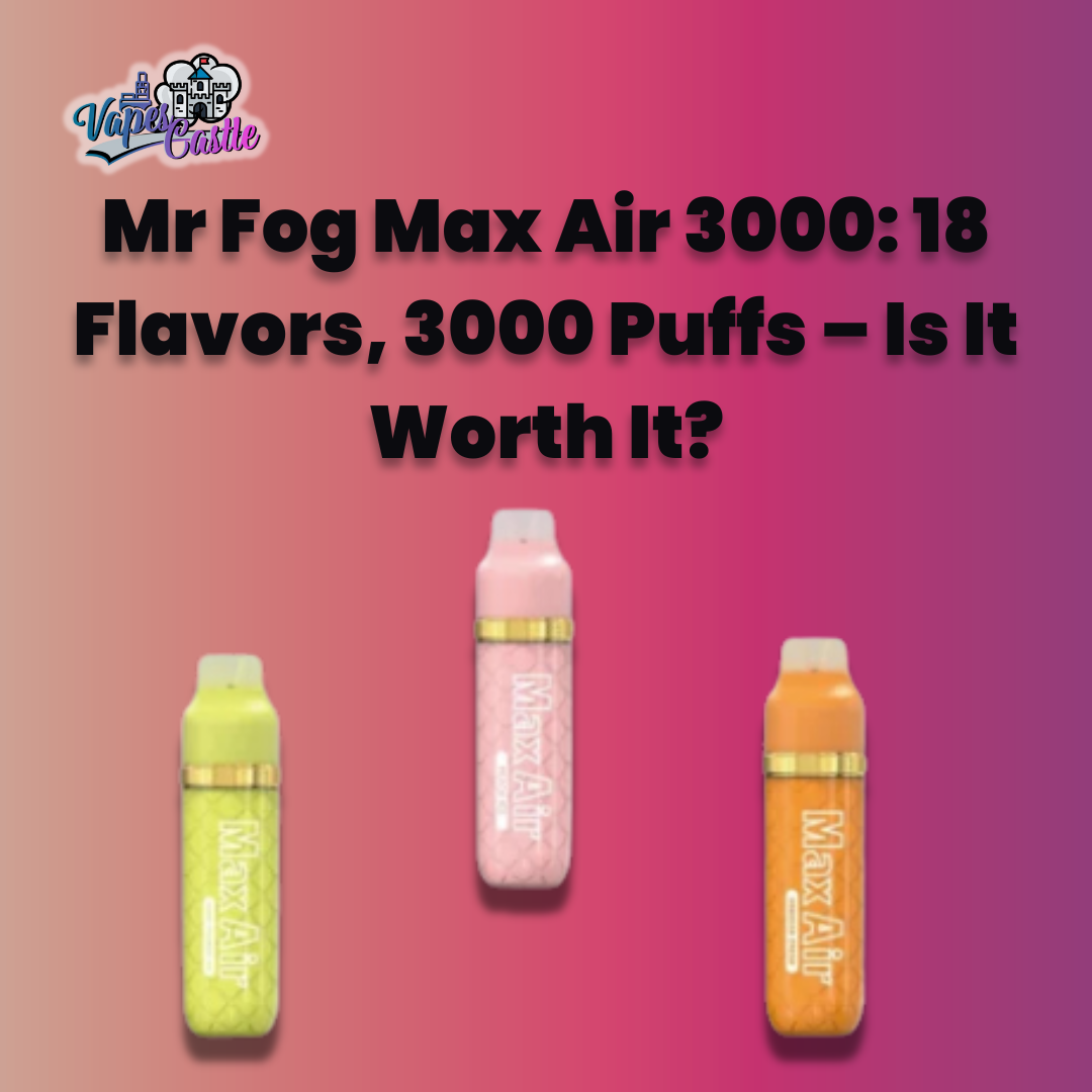 Mr Fog Max Air 3000 disposable vape