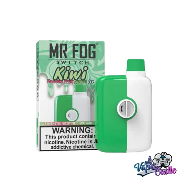 Mr Fog switch 5500 Kiwi Passion Fruit Guava Ice