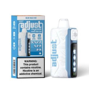 Blue Razz Ice Disposable Vape - ADJUST MYCOOL 40000 PUFFS