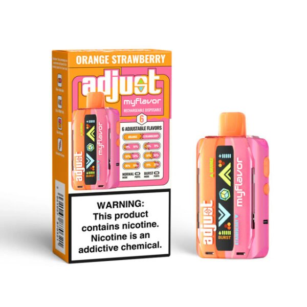 Orange Strawberry Adjust Myflavor Vape