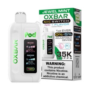 JEWEL MINT - Oxbar Nic Switch 35K Puffs - Disposable Vape