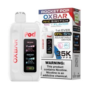 ROCKET POP - Oxbar Nic Switch 35K Puffs - Disposable Vape