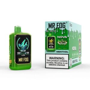 MENTHOL – MINT EDITION - MR FOG NOVA STEEZY EDITION 36K PUFFS - DISPOSABLE VAPE