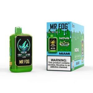 MIAMI – MINT EDITION - MR FOG NOVA STEEZY EDITION 36K PUFFS - DISPOSABLE VAPE