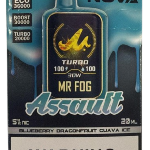 Assault (Turbo) - Mr Fog Nova 36K Puffs - Disposable Vape
