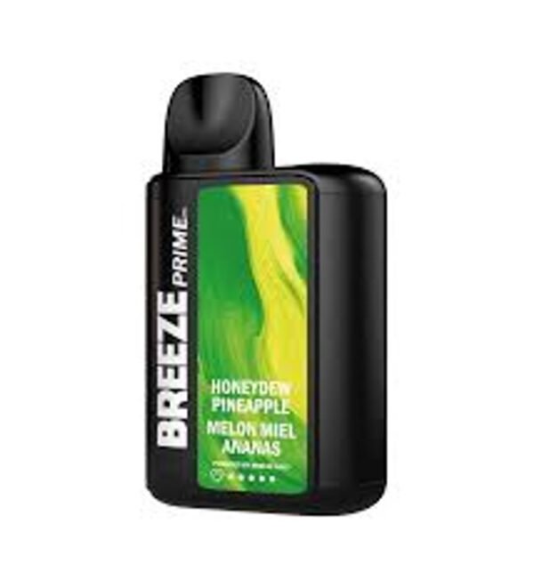 Honeydew Pineapple - Breeze Prime 6000 - Puffs - Disposable Vape