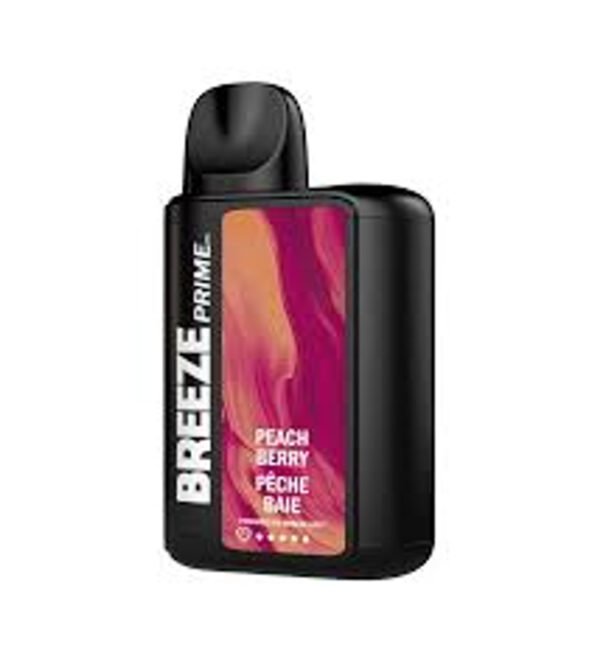 Peach Berry - Breeze Prime 6000 - Puffs - Disposable Vape