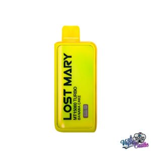 BANANA CAKE – LOST MARY MT15K TURBO Disposable Vape