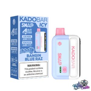 Bangin Blue Raz - Kado Bar Snap 25K Puffs - Disposable Vape