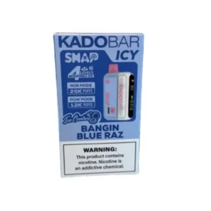 Bangin Blue Raz - Kado Bar Snap 25K Puffs - Disposable Vape