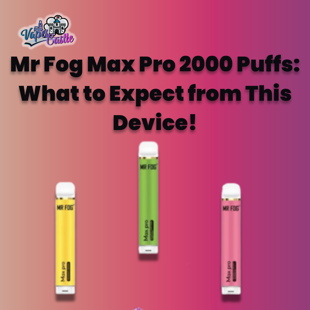 Mr Fog Max Pro 2000 puffs
