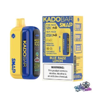 Blue Raz Lemon - Kado Bar Snap 25K Puffs - Disposable Vape