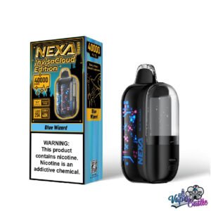 Blue Wizard (Invisa Cloud Edition) - Nexa Ultra 50K Puffs - Disposable Vape