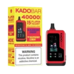 Blueberry Cherry + Raspberry Lemon – Kado Bar NI 40K Puffs – Ice+Nic Control – Disposable Vape
