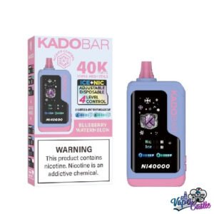 Blueberry Watermelon - Kado Bar NI 40K Puffs – Ice+Nic Control - Disposable Vape