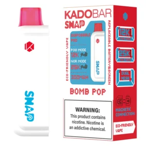 Bomb Pop - Kado Bar Snap 25K Puffs - Disposable Pod (Addon Battery Not Included)