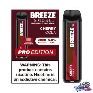 Cherry Cola - Breeze Pro 2000 - Puffs - Disposable Vape