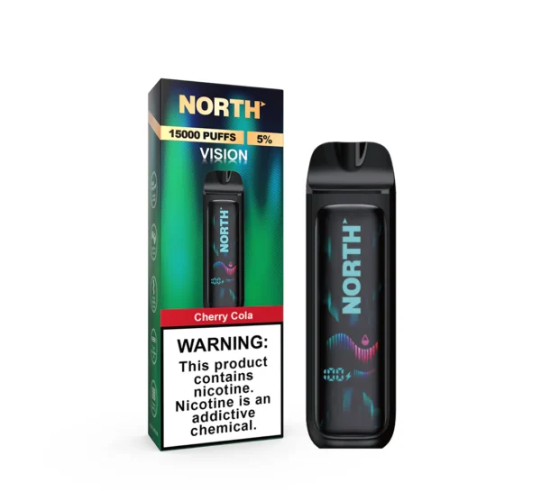 CHERRY COLA - NORTH VISION 15K PUFFS - DISPOSABLE VAPE