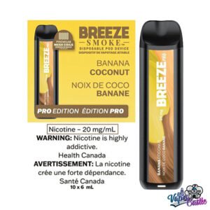 Coconut Banana - Breeze Pro 2000 - Puffs - Disposable Vape