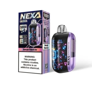 Georgia Peach Ice - Nexa Ultra 50K Puffs - Disposable Vape
