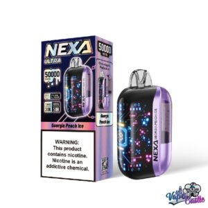 Georgia Peach Ice - Nexa Ultra 50K Puffs - Disposable Vape