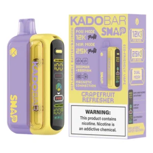Grapefruit Refresher - Kado Bar Snap 25K Puffs - Disposable Vape