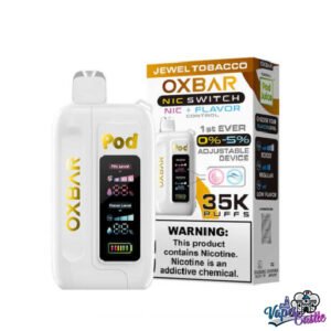 Jewel Tobacco – OXBAR ICE-NIC CONTROL 35K Puffs – Disposable Vape