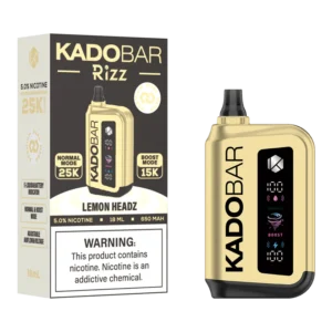 Kado Bar Rizz Lemon Heads Disposable Vape – 25000 Puffs