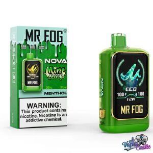 Menthol Mint Edition Vape – MINT EDITION - MR FOG NOVA STEEZY EDITION 36K PUFFS - DISPOSABLE VAPE