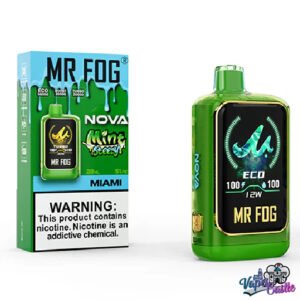 Miami Mint Edition Vape – MINT EDITION - MR FOG NOVA STEEZY EDITION 36K PUFFS - DISPOSABLE VAPE