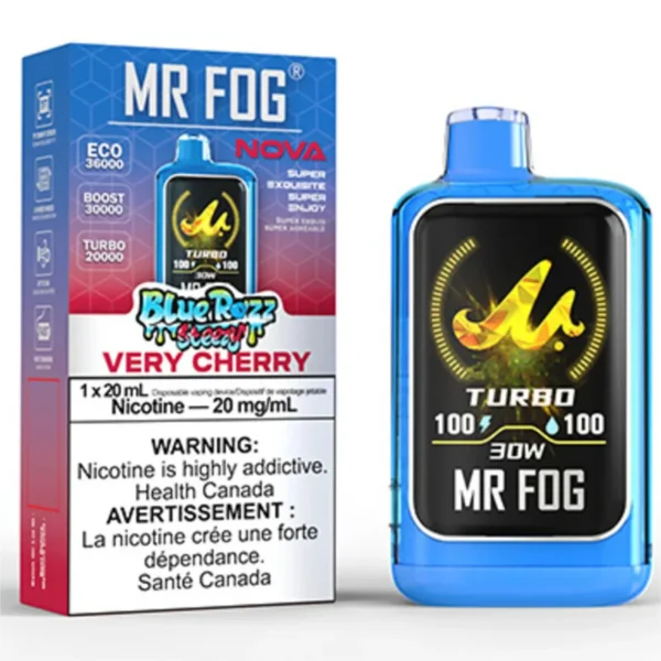 VERY CHERRY - MR FOG NOVA STEEZY EDITION 36K PUFFS - DISPOSABLE VAPE