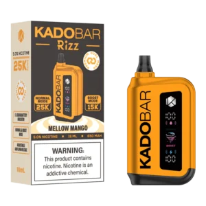 Kado Bar Rizz Mellow Mango Disposable Vape – 25000 Puffs