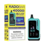 Mentoos Mint + Lemonade – Kado Bar NI 40K Puffs – Ice+Nic Control – Disposable Vape