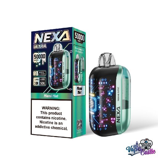 Miami Mint - Nexa Ultra 50K Puffs - Disposable Vape