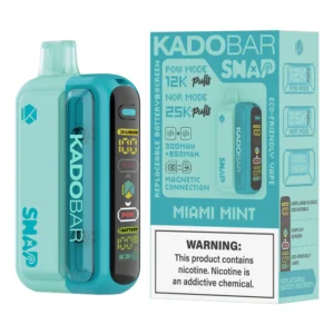 Miami Mint - Kado Bar Snap 25K Puffs - Disposable Vape