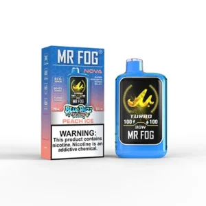 PEACH ICE - MR FOG NOVA STEEZY EDITION 36K PUFFS - DISPOSABLE VAPE