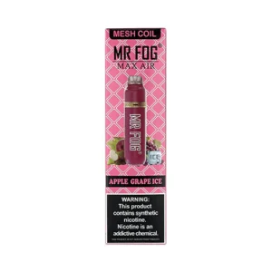Apple Grape Ice - Mr Fog Max Air 3k Puffs - Disposable Vape