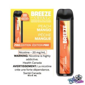 Peach Mango - Breeze Pro 2000 - Puffs - Disposable Vape