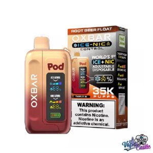 ROOTBEER FLOAT – OXBAR ICE-NIC CONTROL 35K Puffs – Disposable Vape