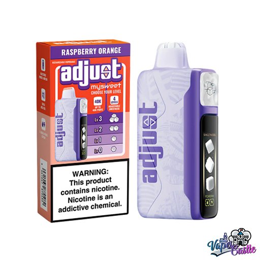 Raspberry Orange – ADJUST MYSWEET 40K PUFFS Disposable Vape