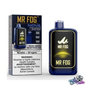Sour Lemon Ice Vape - MR FOG NOVA STEEZY EDITION 36K PUFFS - DISPOSABLE VAPE