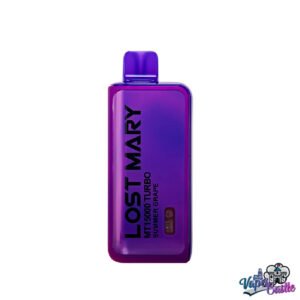 SUMMER GRAPE – LOST MARY MT15K TURBO Disposable Vape