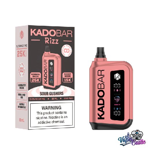 Sour Gushers - Kado Bar Rizz 25K Puffs - Disposable Vape