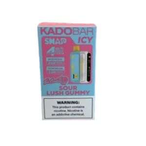 Sour Lush Gummy - Kado Bar Snap 25K Puffs - Disposable Vape