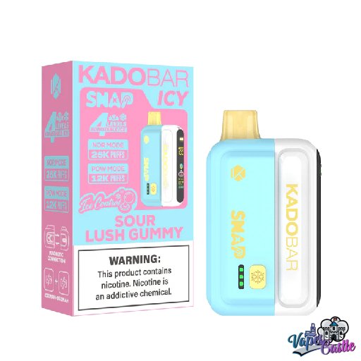 Sour Lush Gummy - Kado Bar Snap 25K Puffs - Disposable Vape
