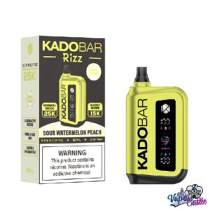 Sour Watermelon Peach - Kado Bar Rizz 25K Puffs - Disposable Vape