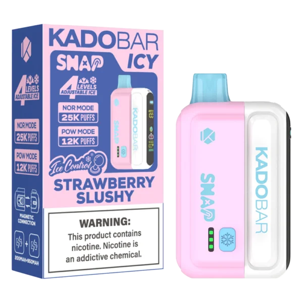Strawberry Slushy – Kado Bar Snap 25K Puffs – Disposable Vape