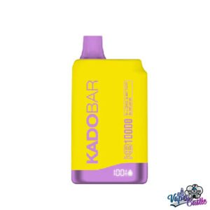 Strawberry Banana Vape - Kado Bar KB 10K Puffs - 0% NIC - Disposable Vape
