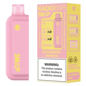 Strawberry Banana - Kado Bar Snap 25K Puffs - Disposable Pod (Addon Battery Not Included)
